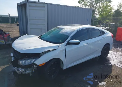 2018 Honda Civic Ex from USA, damaged, VIN 19XFC2F7XJE018967